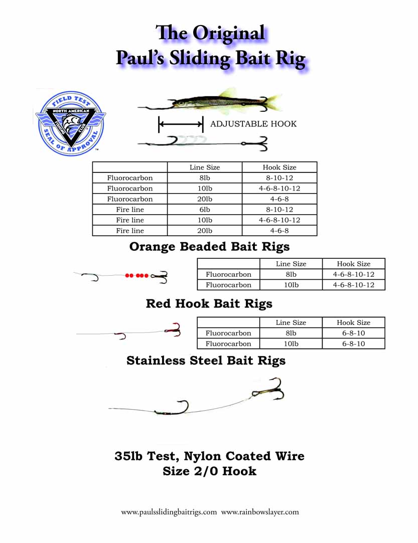 Paul's Bait Rigs & Tackle-Bait Rigs